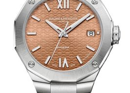 Baume & Mercier Riviera M0A10764 (2026) - Oranje wijzerplaat 36mm Staal