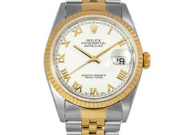 Rolex Datejust 36 16233 (1997) - White dial 36 mm Gold/Steel case