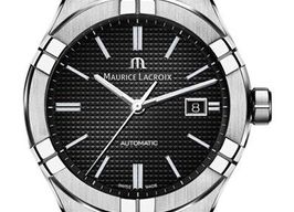 Maurice Lacroix Aikon AI6008-SS001-330-1 (2024) - Zwart wijzerplaat 42mm Staal