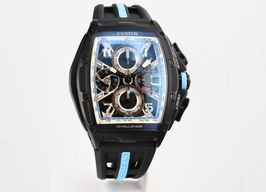 Cvstos Unknown Challenge 3 Black and Blue (2024) - Transparent dial 45 mm Steel case