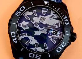 TAG Heuer Aquaracer 300M WAY208D.FC8221 (2025) - Blue dial 43 mm Titanium case