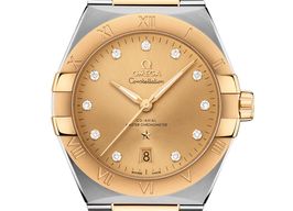 Omega Constellation 131.20.39.20.58.001 (2024) - Yellow dial 39 mm Steel case