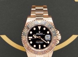 Rolex GMT-Master II 126715CHNR (2022) - Zwart wijzerplaat 40mm Roségoud