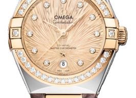 Omega Constellation 131.28.29.20.58.001 (2026) - Geel wijzerplaat 29mm Goud/Staal