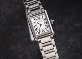 Cartier Tank WSTA0107 (2025) - Silver dial 22 mm Steel case
