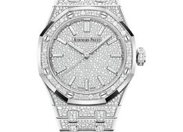 Audemars Piguet Royal Oak Selfwinding 15552BC.ZZ.1358BC.01 (2025) - Diamant wijzerplaat 37mm Witgoud