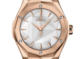 Hublot Classic Fusion 550.OS.2200.RW.ORL20 (2024) - Wit wijzerplaat 40mm Goud/Staal