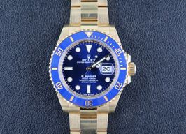 Rolex Submariner Date 126618LB (2022) - Blauw wijzerplaat 41mm Geelgoud