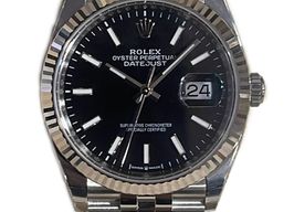 Rolex Datejust 36 126234 (2023) - Black dial 36 mm Steel case