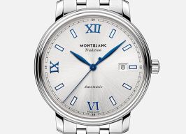Montblanc Tradition 129286 (2023) - Silver dial 40 mm Steel case