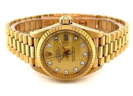 Rolex Lady-Datejust 6917 (1981) - Gold dial 26 mm Yellow Gold case