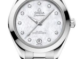 Omega Seamaster Aqua Terra 220.10.30.20.55.001 (2026) - Wit wijzerplaat 30mm Staal