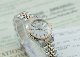 Rolex Lady-Datejust 69173 (1987) - White dial 26 mm Gold/Steel case