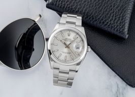 Rolex Datejust 36 126200 (Unknown (random serial)) - Silver dial 36 mm Steel case
