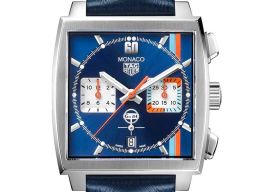 TAG Heuer Monaco CBL2115.FC6494 (2025) - Blauw wijzerplaat 39mm Staal