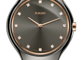Rado True Thinline R27956722 (2024) - Grey dial 30 mm Ceramic case