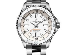 Breitling Superocean A17377211A1A1 (2025) - Wit wijzerplaat 36mm Staal