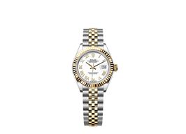Rolex Lady-Datejust 279173 (2025) - White dial 28 mm Gold/Steel case