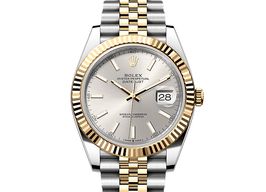 Rolex Datejust 41 126333 (2025) - Zilver wijzerplaat 41mm Goud/Staal
