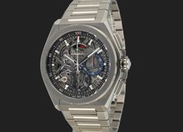 Zenith Defy El Primero 95.9000.9004/78.M9000 (Unknown (random serial)) - Transparent dial 44 mm Titanium case