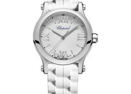 Chopard Happy Sport 278590-3001 (2026) - White dial 30 mm Steel case