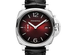 Panerai Luminor Due PAM01424 (2025) - Red dial 42 mm Steel case