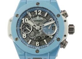 Hublot Big Bang Unico 441.VX.1131.RX (2023) - Zwart wijzerplaat 42mm Geelgoud