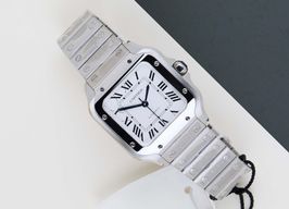 Cartier Santos WSSA0029 (2026) - Silver dial 35 mm Steel case