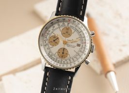 Breitling Old Navitimer 81610 (1994) - Zilver wijzerplaat 42mm Goud/Staal