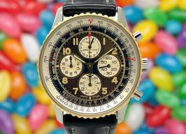 Breitling Navitimer A33030 (1997) - Zwart wijzerplaat 38mm Staal