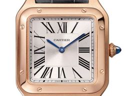 Cartier Santos Dumont WGSA0117 (2026) - Silver dial 38 mm Rose Gold case