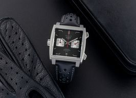TAG Heuer Monaco Calibre 11 CAW211Z.FC6470 (Unknown (random serial)) - Black dial 39 mm Steel case