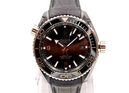 Omega Seamaster Planet Ocean 215.63.46.22.01.001 (2025) - Black dial 46 mm Rose Gold case