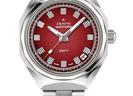 Zenith Defy 03.A3642.670/3691.M3642 (2026) - Red dial 37 mm Steel case