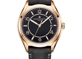 Vacheron Constantin Fiftysix 4600E/000R-H101 (2025) - Zwart wijzerplaat 40mm Roségoud