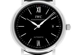 IWC Portofino Automatic IW356502 (2025) - Black dial 40 mm Steel case