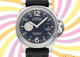 Panerai Luminor Marina Automatic PAM00086 (2002) - Blue dial 44 mm Steel case