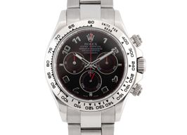 Rolex Daytona 116509 (2008) - Black dial 40 mm White Gold case