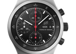 Porsche Design Unknown 6041.8.04.001.08.2 (2024) - Zwart wijzerplaat 42mm Titanium