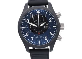 IWC Pilot Chronograph Top Gun IW389401 (2025) - Black dial 42 mm Ceramic case