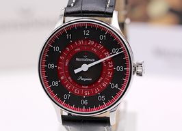 Meistersinger Pangaea Day Date PDD902OR (2023) - Black dial 43 mm Steel case