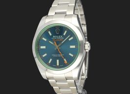 Rolex Milgauss 116400GV (2022) - Blauw wijzerplaat 40mm Staal