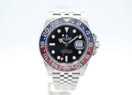 Rolex GMT-Master II 126710BLRO (2017) - Zwart wijzerplaat 40mm Staal