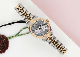 Rolex Lady-Datejust 79173 (2003) - Pearl dial 26 mm Gold/Steel case
