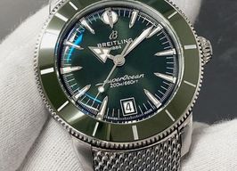 Breitling Superocean Heritage AB3110361L1A1 (2026) - Groen wijzerplaat 40mm Staal