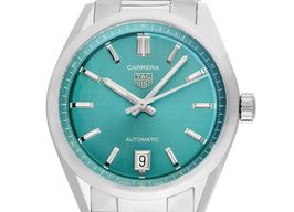 TAG Heuer Carrera WBN2316.BA0001 (2025) - Blauw wijzerplaat 36mm Staal