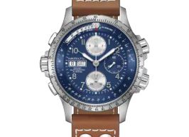 Hamilton Khaki Aviation H77506540 (2025) - Blauw wijzerplaat 44mm Staal