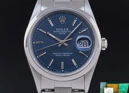 Rolex Oyster Perpetual Date 15200 (1996) - Blue dial 34 mm Steel case