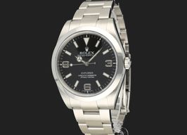 Rolex Explorer 214270 (2013) - Zwart wijzerplaat 39mm Staal