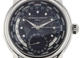 Frederique Constant Manufacture Worldtimer FC-718NWM4H6 (2024) - Blue dial 42 mm Steel case